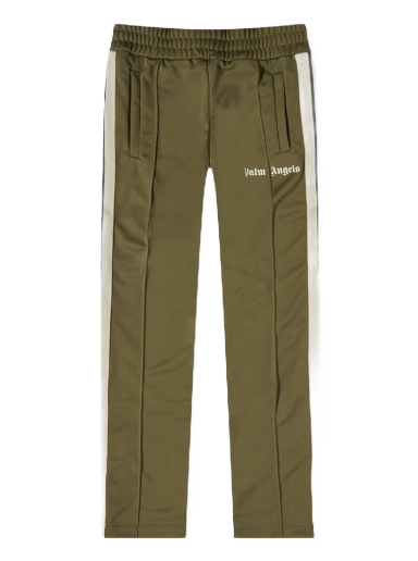 Tepláky Palm Angels Classic Track Pants Zelené | PMCA007F21FAB0025603