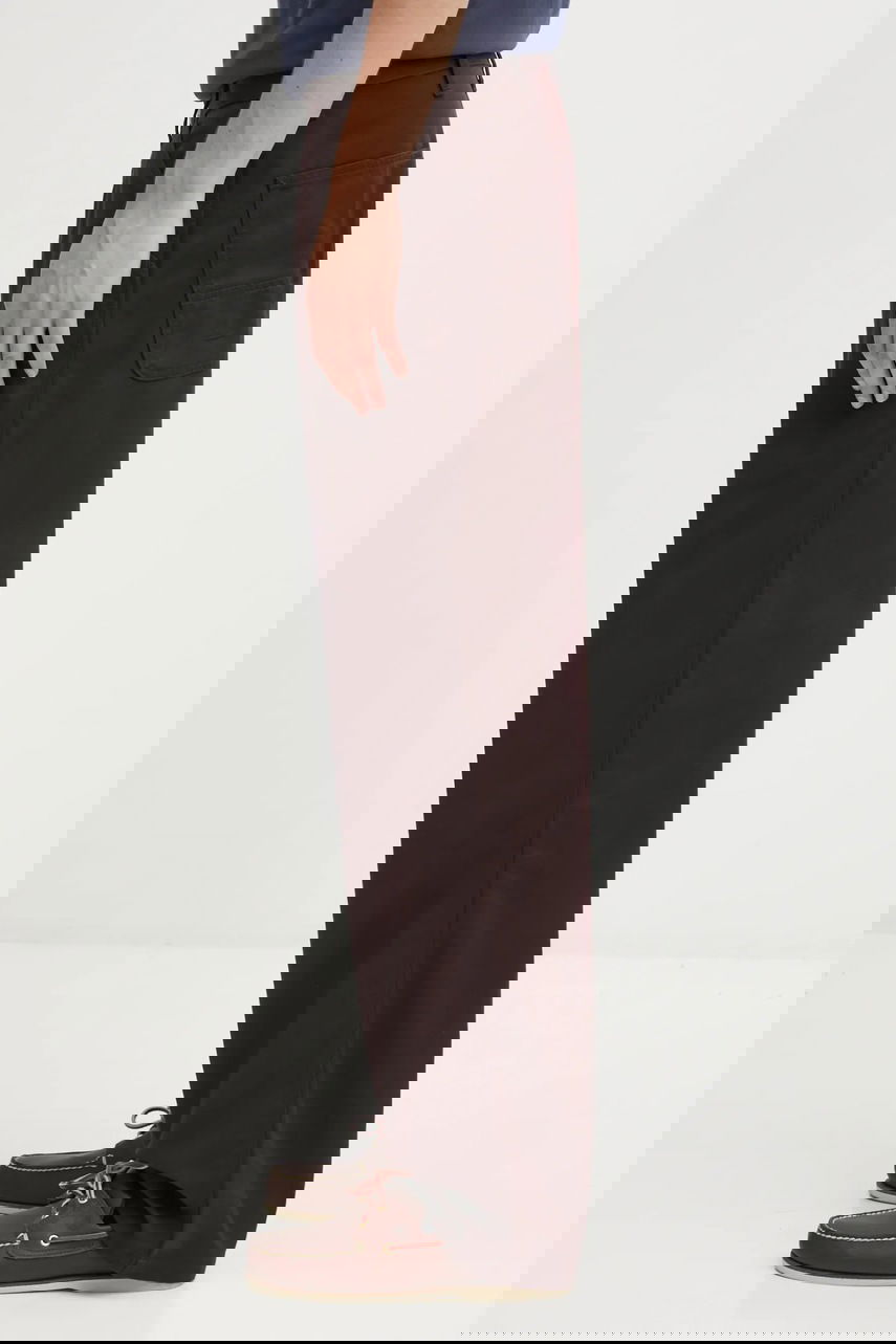 Nohavice Carhartt WIP Relaxed Fit Simple Pant Trousers Hnedá | I034907.33H02, 1