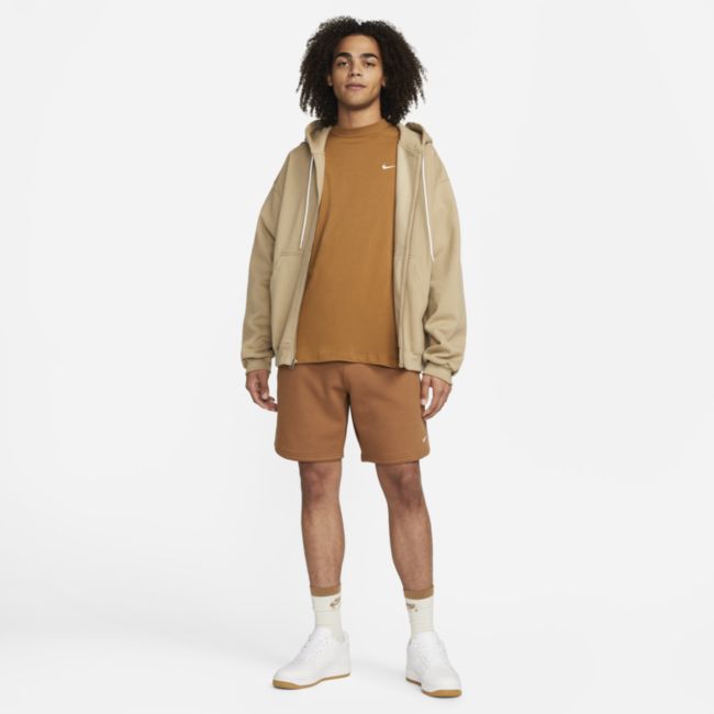Tričko Nike SOLO SWSH SS KNIT TOP Hnedá | CV0559-270, 1