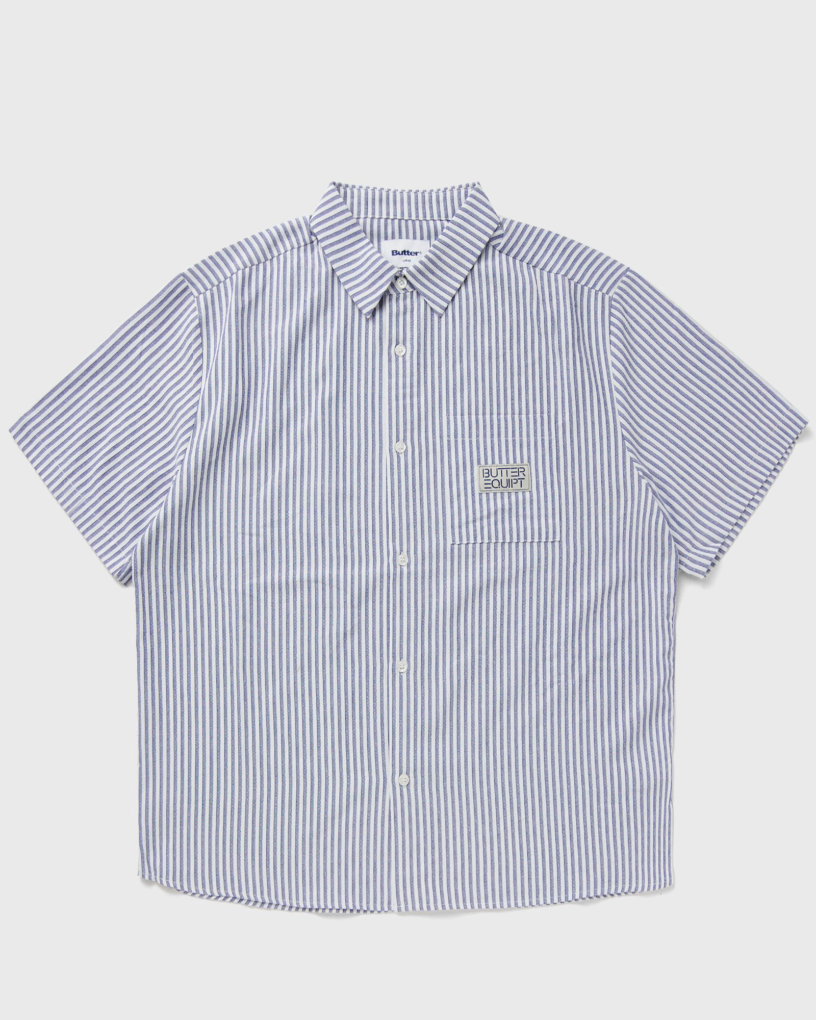 Hickory Striped Short Sleeve Shirt