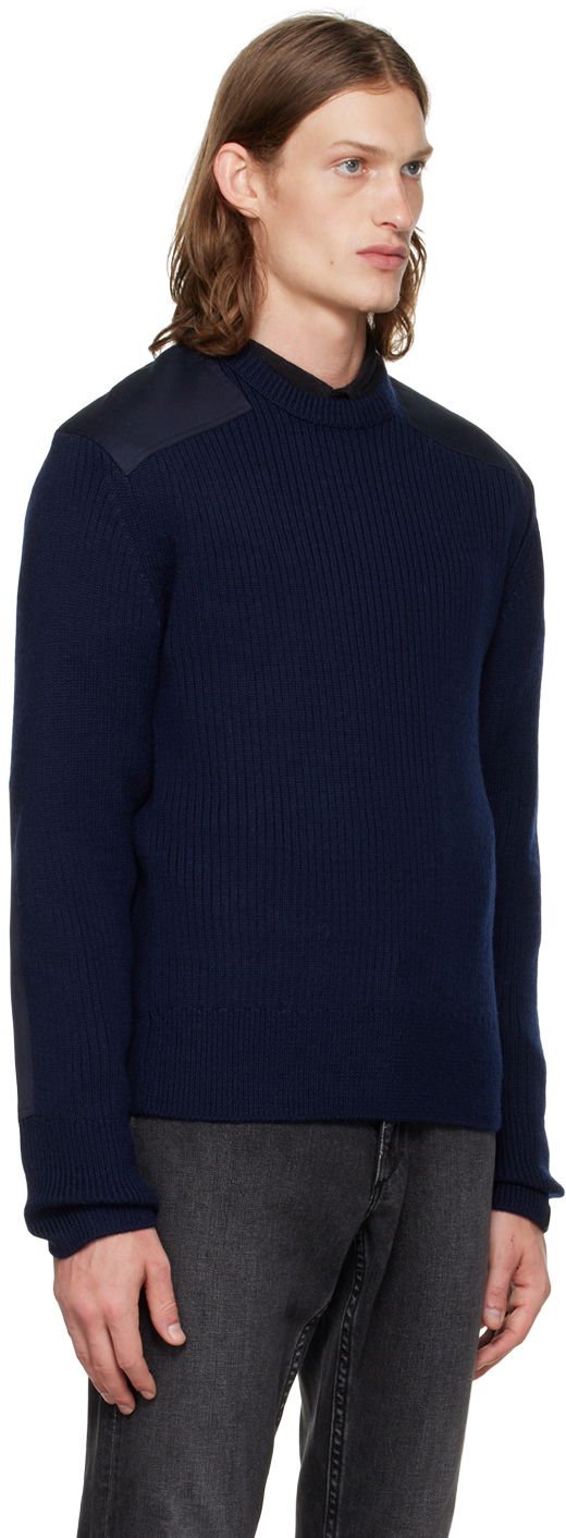 Sveter rag & bone Rag & Bone Dexter Mixed Media Sweater Navy | MBS22F017BW17, 1