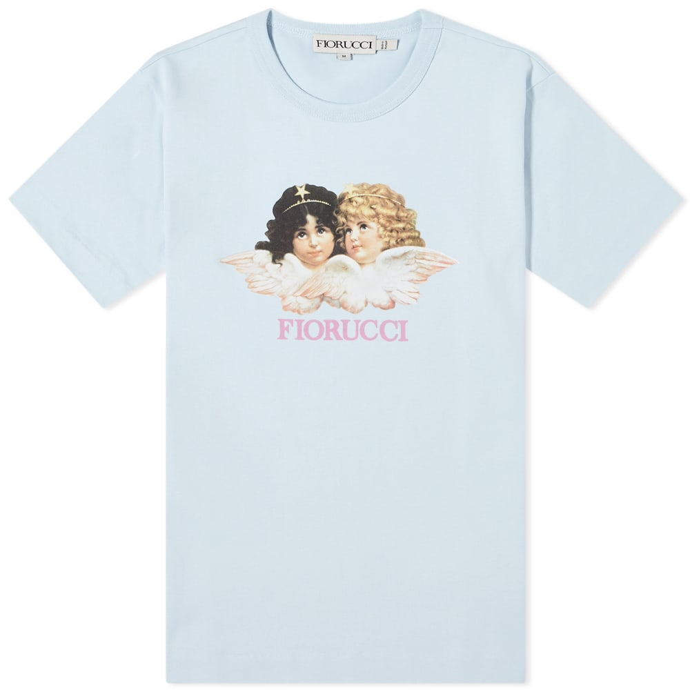 Tričko Fiorucci Classic Angel Tee Modrá | W16TCAT2CBL, 0