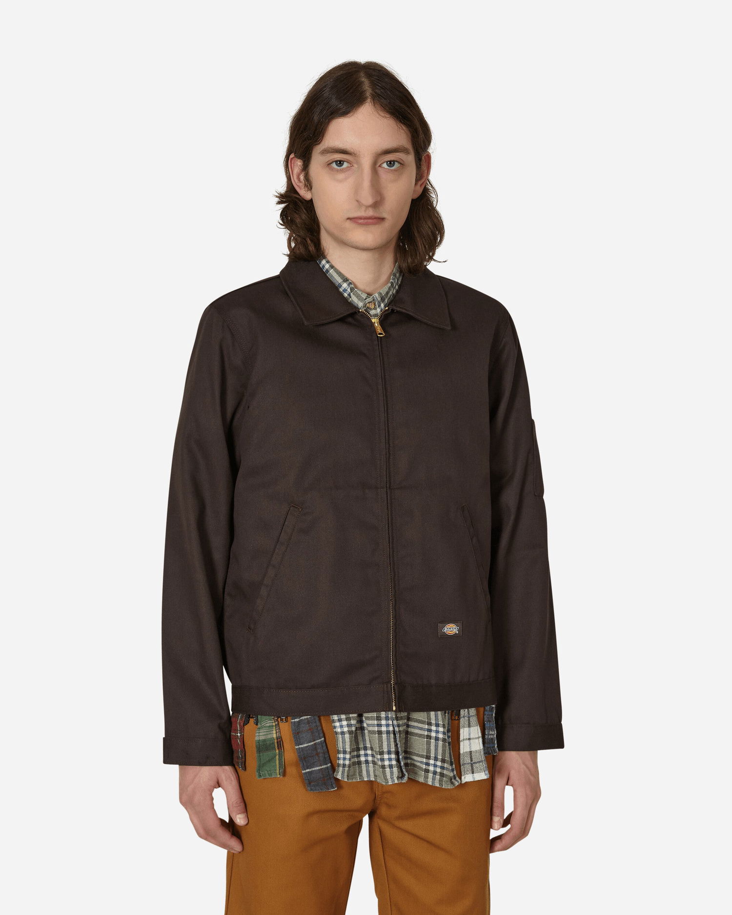 Bunda Dickies Unlined Eisenhower Jacket Hnedá | DK0A4Y6U DBX1, 0