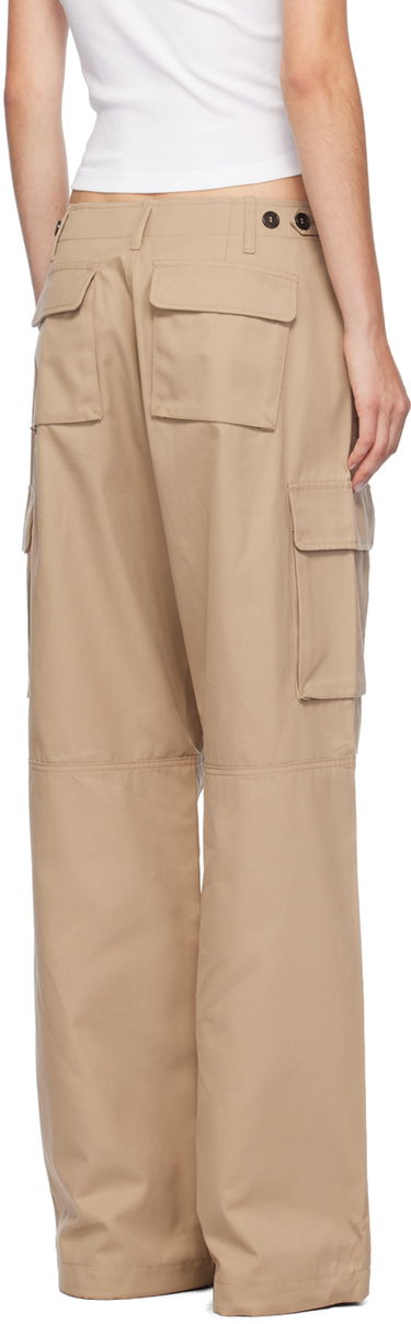 Cargo nohavice Coperni Coperni Wide Leg Tailored Cargo Pants Béžová | COPP40836, 2