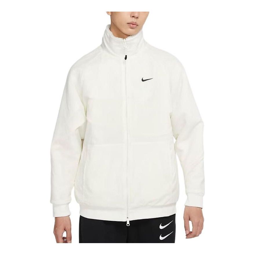 Vetrovka Nike Swoosh 2-Way Fleece Jacket Biela | FB1910-133, 0