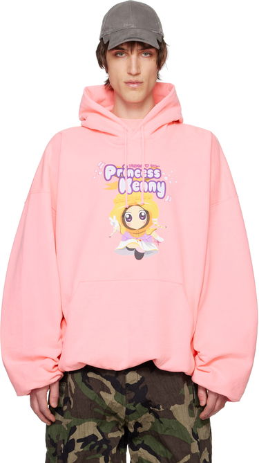 Mikina VETEMENTS Vetements Princess Kenny Boxy Hoodie Ružová | UA66HD610H, 0