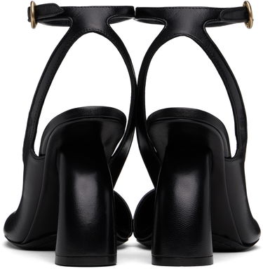 Tenisky a topánky Dries Van Noten Dries Van Noten Asymmetric Slingback Heels Čierna | WS251-676-150, 1