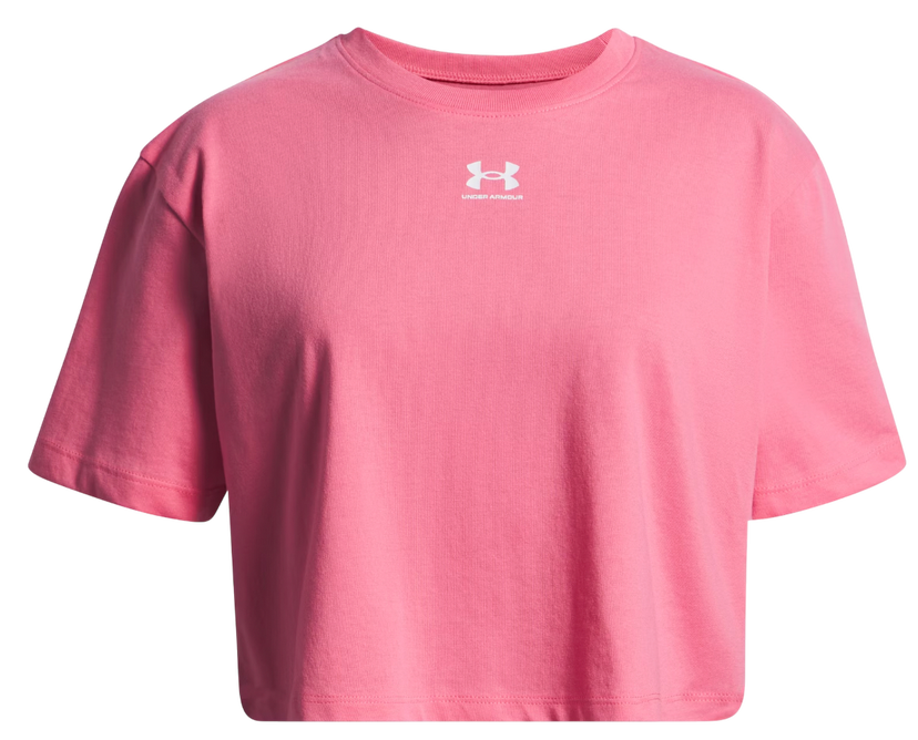 Tričko Under Armour Rival Short Sleeve T-Shirt Ružová | 1389755-672