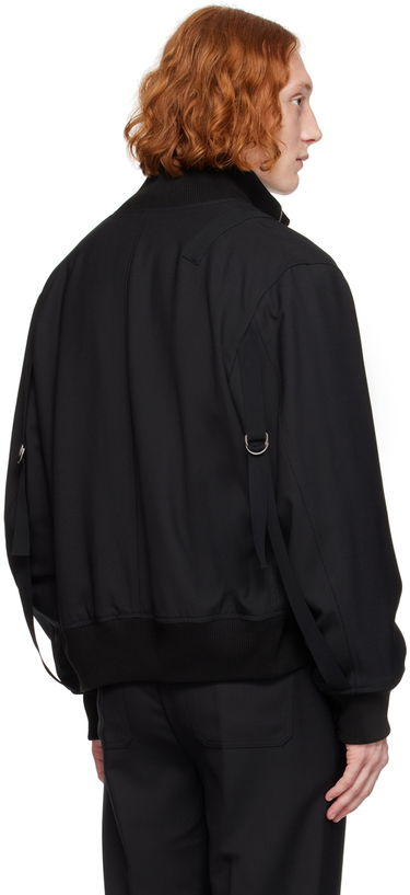 Bomber bunda Helmut Lang Seatbelt Bomber Jacket Čierna | O02HM102, 2