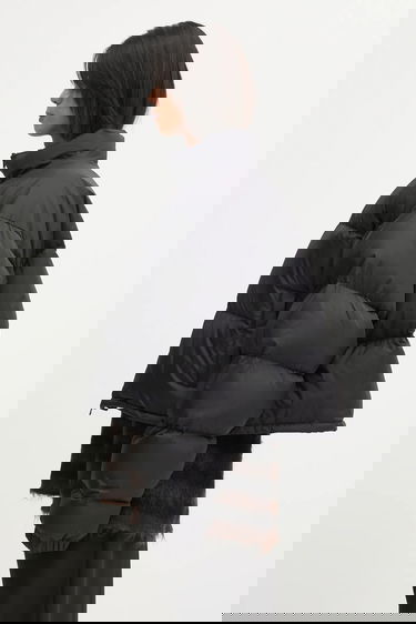 Prešívaná bunda VETEMENTS Vetements Double Logo Boxy Down Jacket Čierna | UH76PU220BB, 4