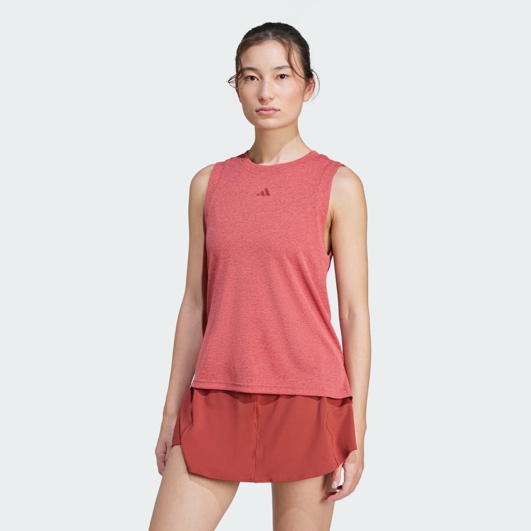 Tielko adidas Performance Climacool+ Match Tennis Tank Top Červená | JN2097, 0