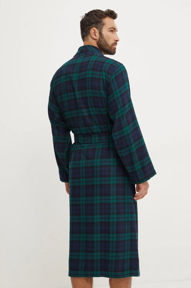 Pyžamo Polo by Ralph Lauren Flannel Dressing Gown Rôznofarebný | 714915986, 2