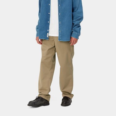 Nohavice Carhartt WIP Craft Pant "Leather rinsed" Béžová | I027965_8Y_02, 4
