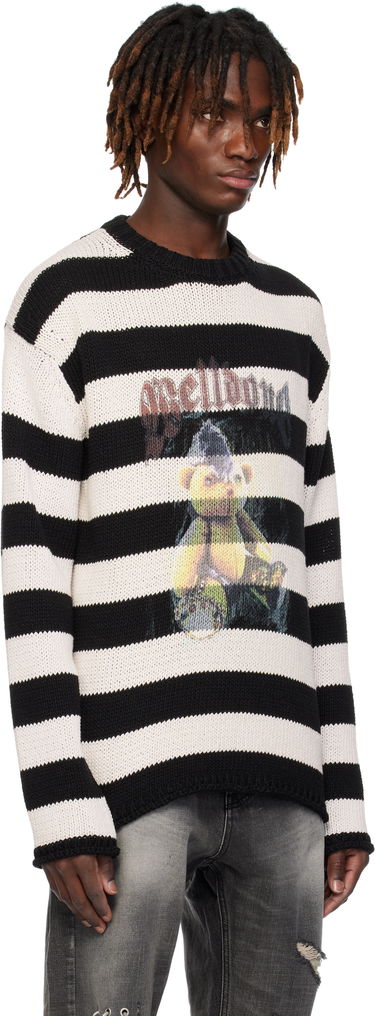Sveter We11done We11done Punk Teddy Striped Sweater Rôznofarebný | WD-KT0-25-655-U-IV, 1
