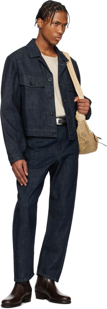 Taška cez rameno LEMAIRE Lemaire Trucker Denim Jacket Béžová | OW1142 LD068, 3