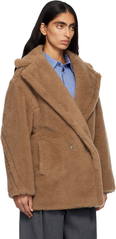 Kabáty Max Mara Dramma Teddy Bear Coat Béžová | 2521086022600, 1