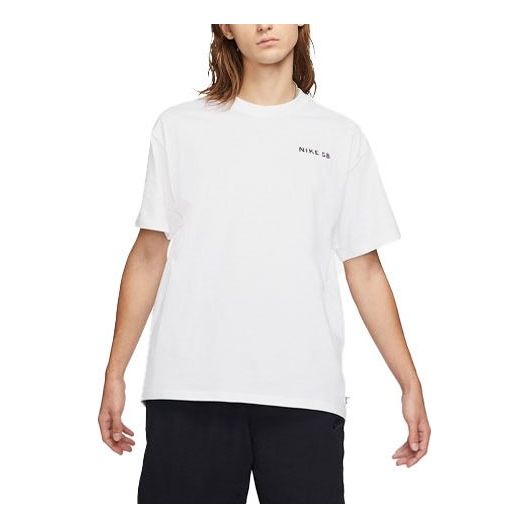 Tričko Nike SB SB Knit Skate T-Shirt Biela | DD1305-100