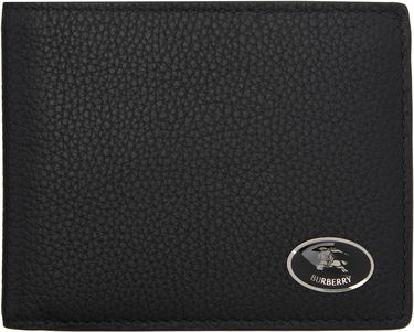 Peňaženka Burberry Burberry Knight Stamp Bifold Wallet Čierna | 8113095, 0