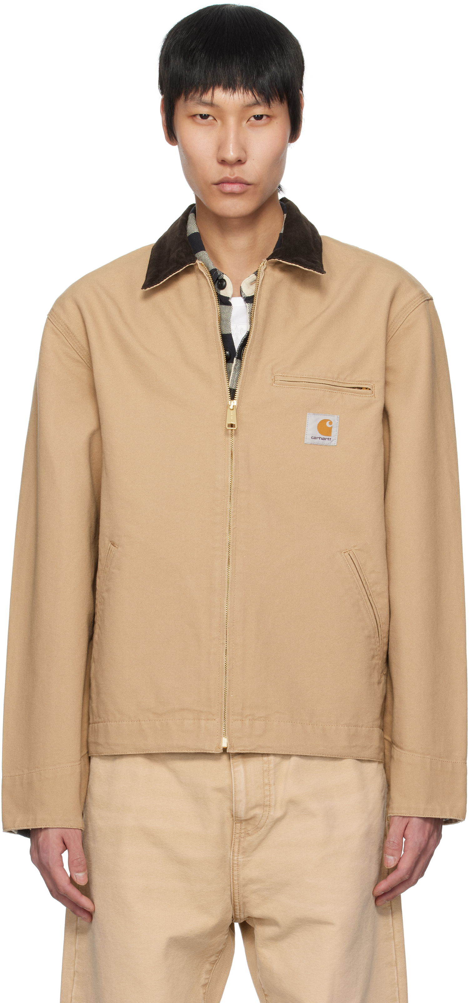 Bunda Carhartt WIP Carhartt WIP Spring Detroit Jacket Béžová | I033112, 0