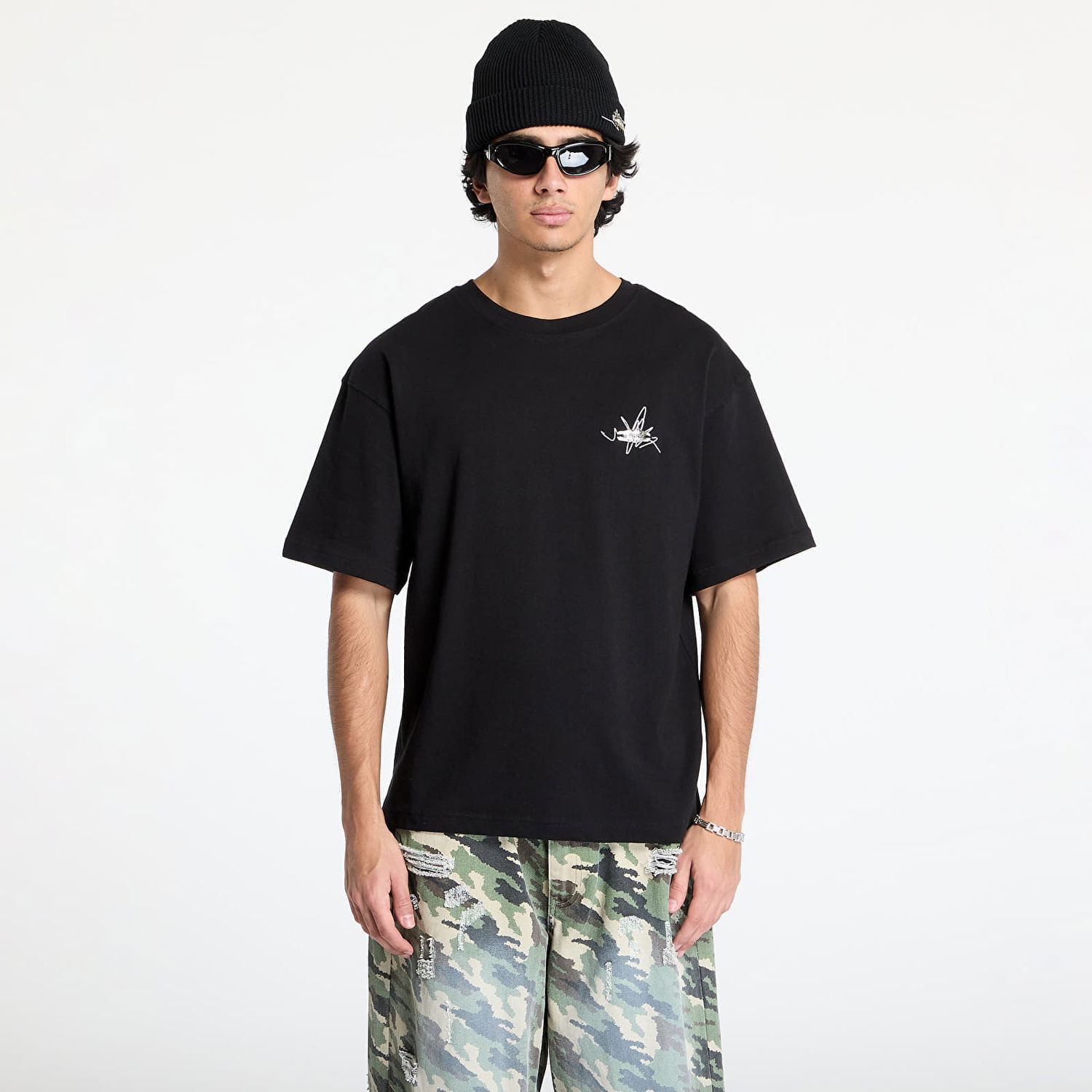 Tričko Footshop FTSHP Everyday Graphic T-Shirt Čierna | FTSHP_443, 0