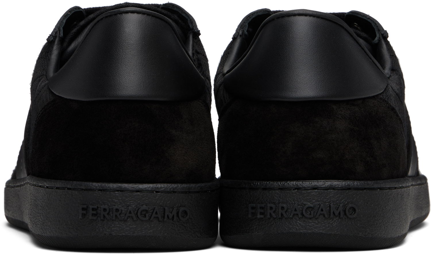 Oblečenie FERRAGAMO Ferragamo Signature Low-Top Čierna | 779044, 1