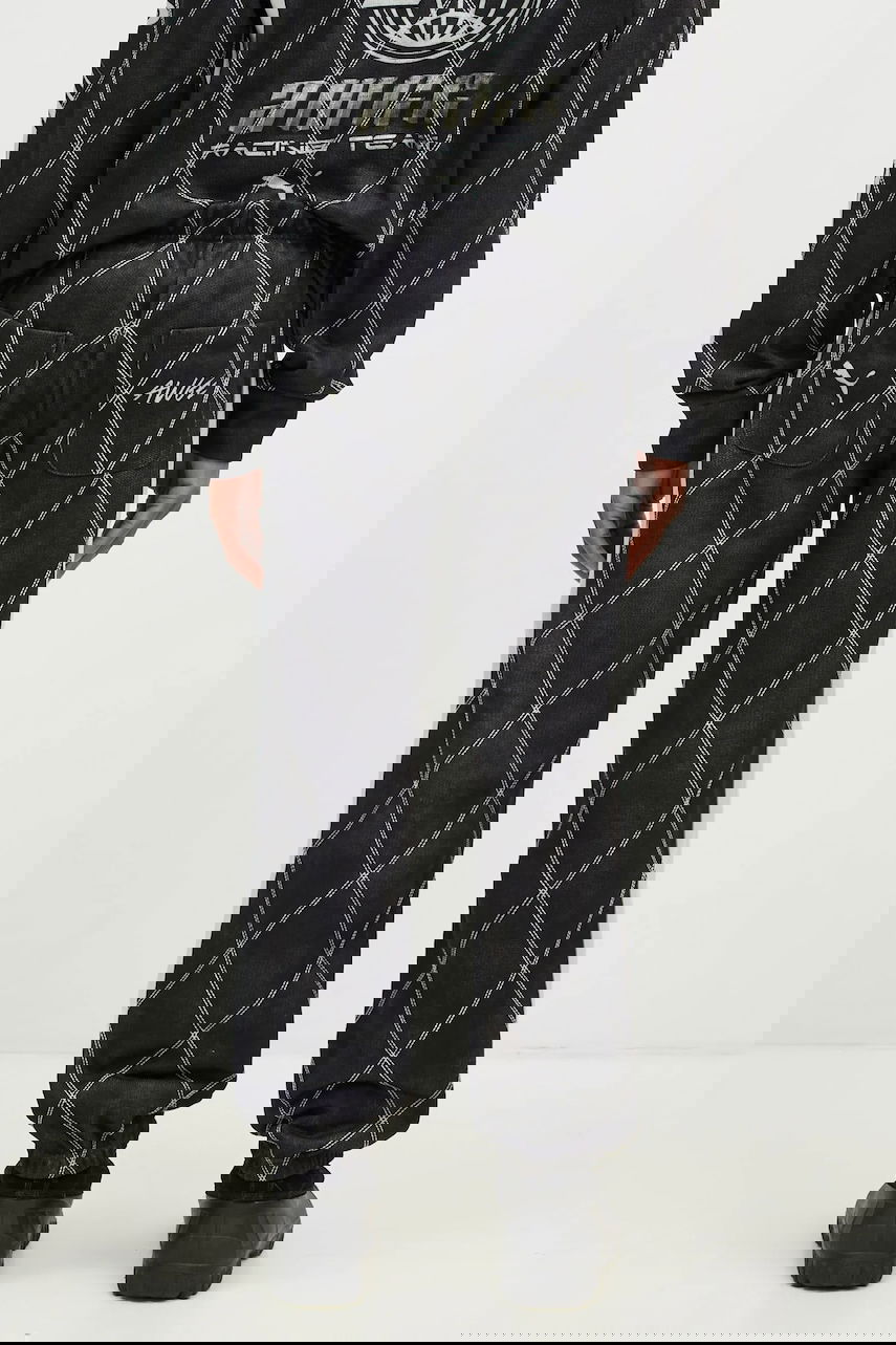 Tepláky Puma Puma x A$AP ROCKY Distressed Diamond Stitch Sweat Pant Čierna | 631124, 0