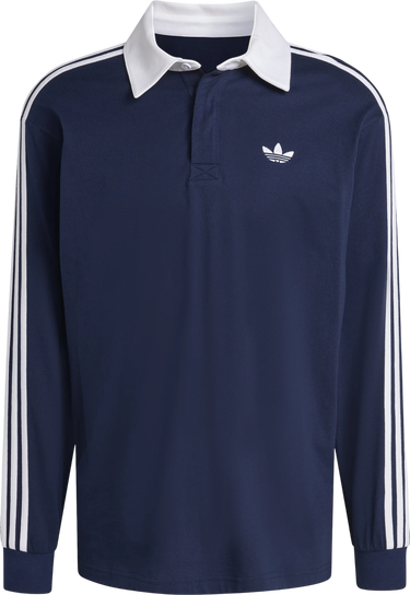 Polo tričko adidas Originals Originals 3 Stripes Longsleeve Polo Navy | ke3574, 2