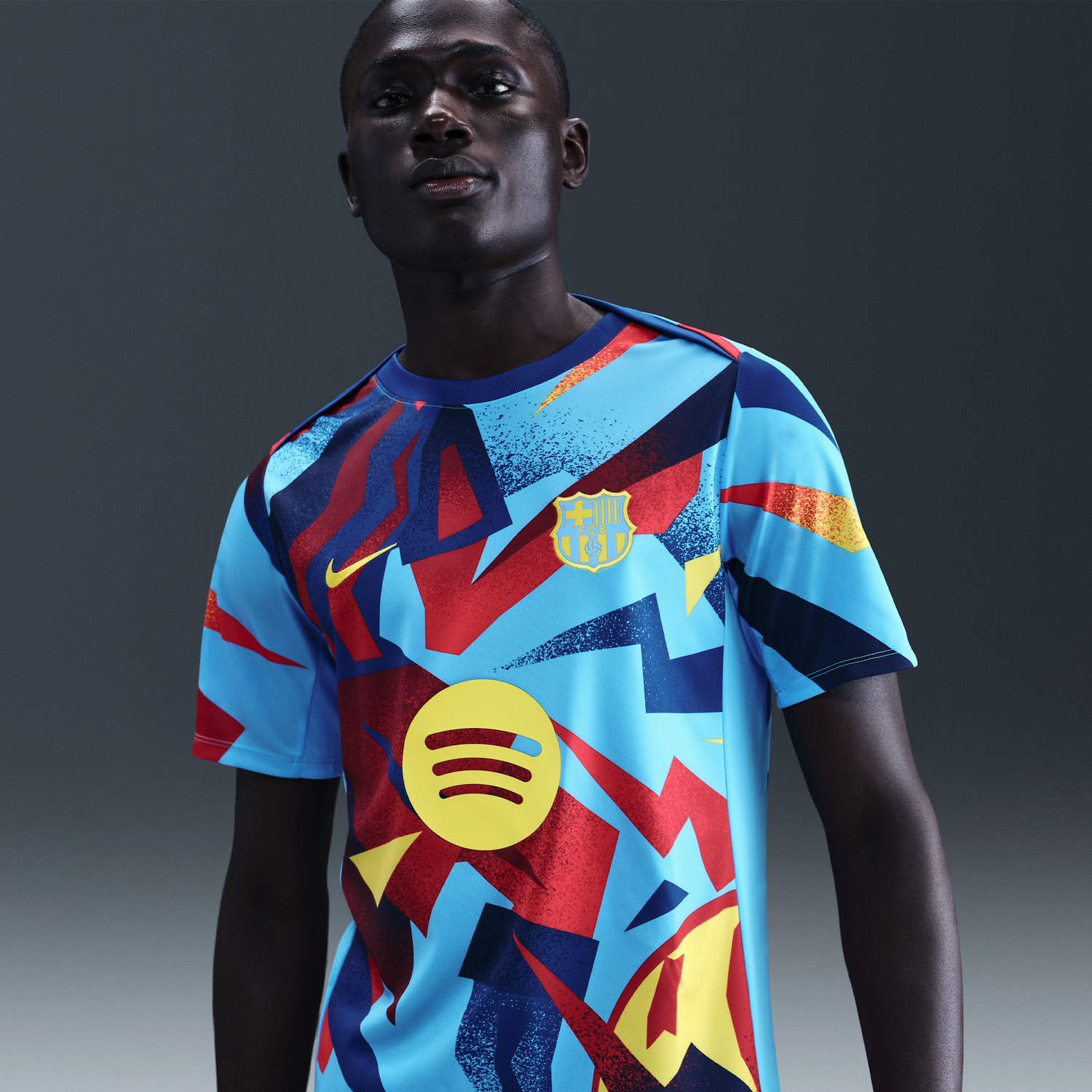 Dres Nike F.C. Barcelona Academy Pro Fourth Dri-FIT Football Pre-Match Top Rôznofarebný | FZ1338-413, 0