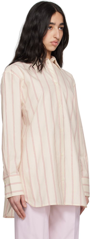 Košeľa TOTEME TOTEME Relaxed Striped Shirt Biela | 252-WRT1415-FB0388, 1