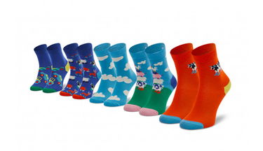 Ponožky Happy Socks Kids Farm Socks Gift Set Rôznofarebný | XKFAR44-0200, 2