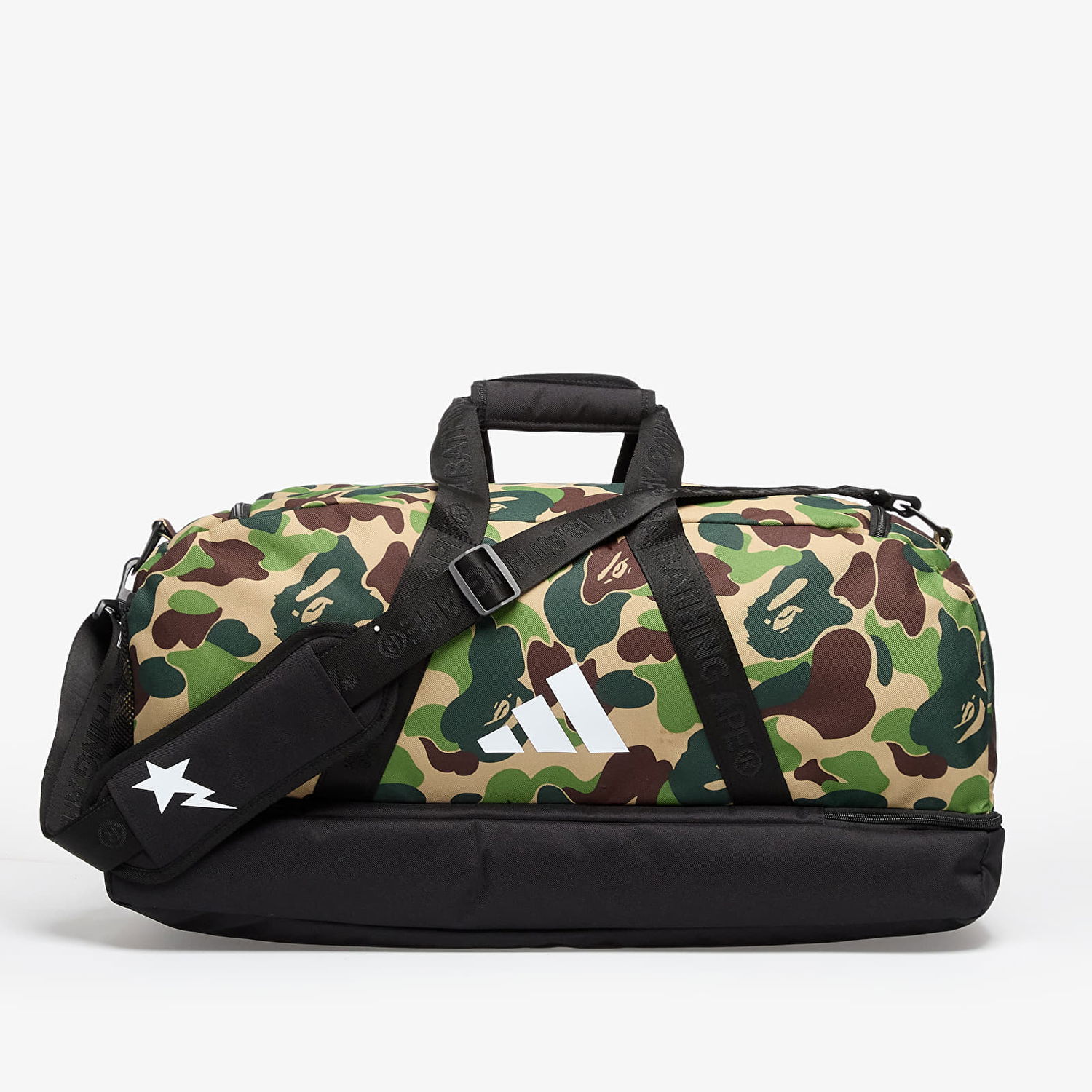 Cestovná taška adidas Originals BAPE Duffle Bag Zelené | JY8236, 0