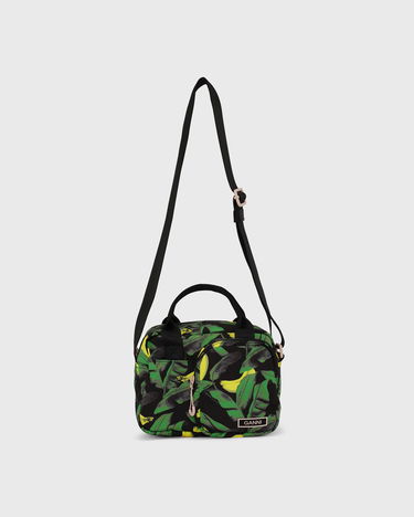 Kabelka GANNI Recycled Tech Festival Top Handle Zelené | 5714667356091, 0