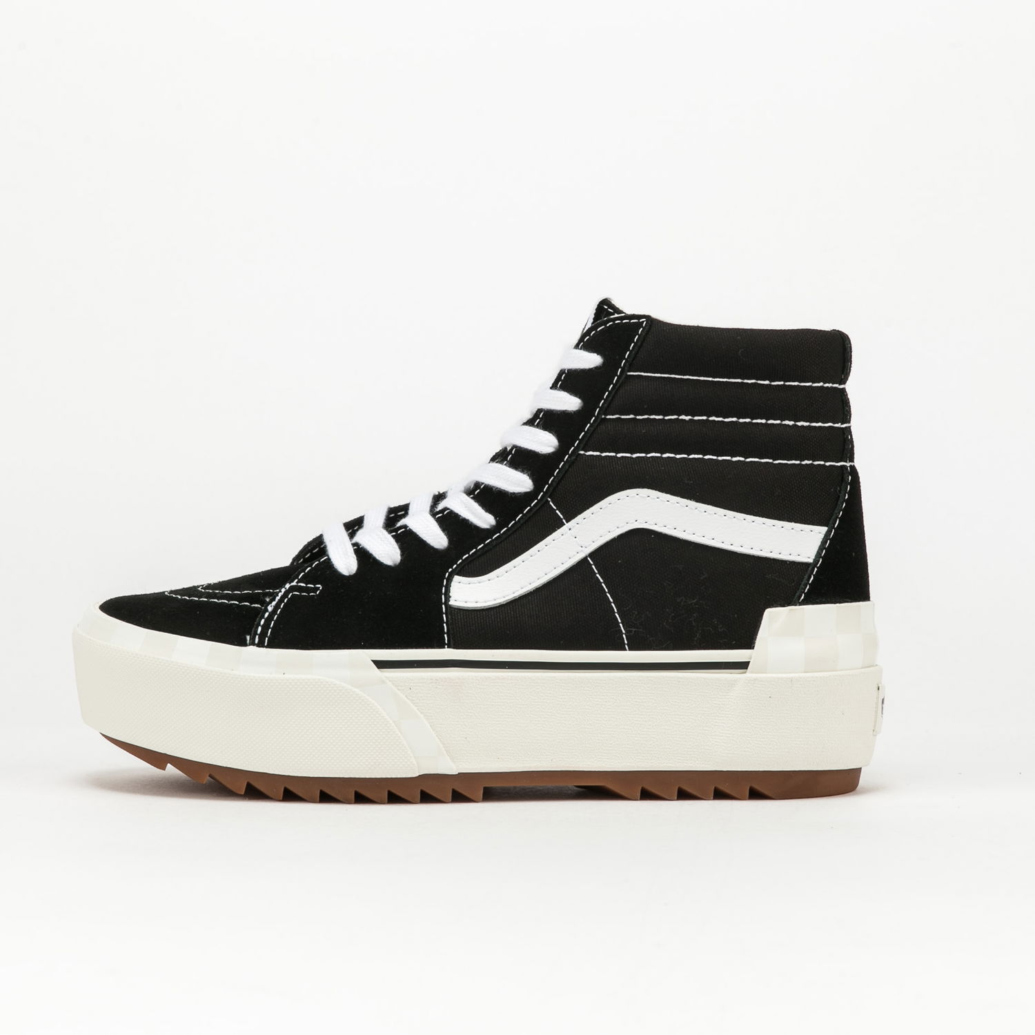 Tenisky a topánky Vans Sk8 - Hi Stacked Čierna | VN0A4BTW5ZN1, 0