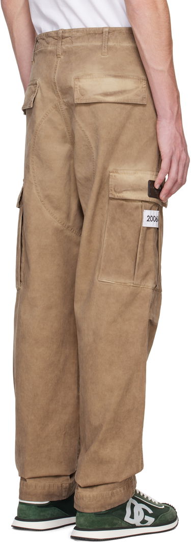 Cargo nohavice Dolce & Gabbana Cargo Pants Béžová | GP03LTG8LG8, 2