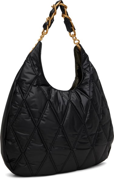 Kabelka Balmain Balmain 1945 Quilted Hobo Bag Čierna | EN1BT929TNDT, 2
