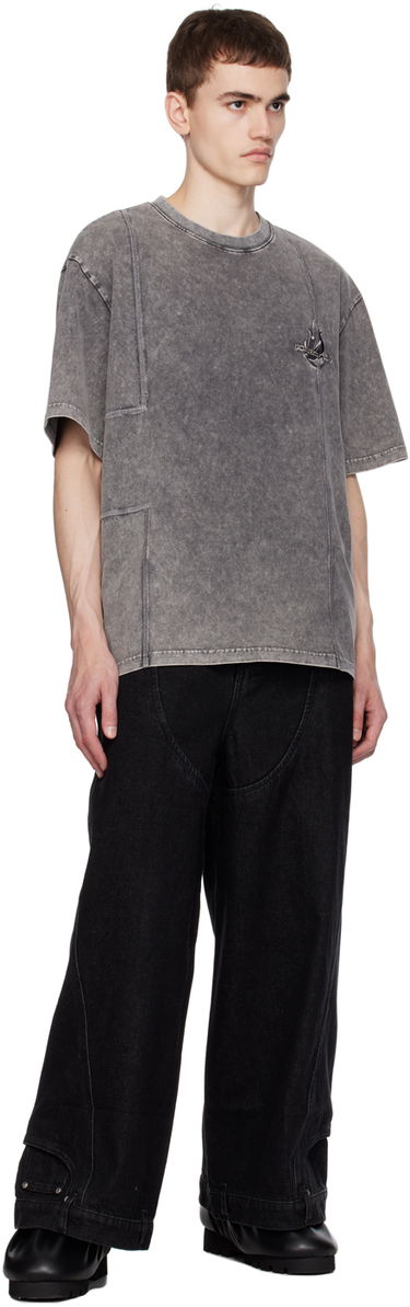 Tričko Feng Chen Wang Feng Chen Wang Faded T-Shirt Šedá | FMF16TS02, 3