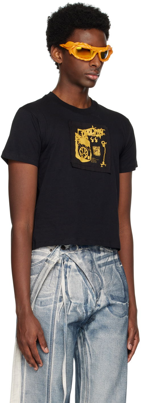 Tričko Ottolinger Ottolinger Patch Graphic T-Shirt Čierna | 1501408, 1