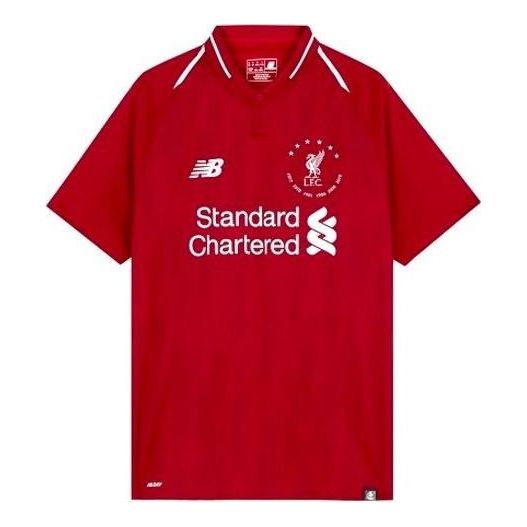 Polo tričko New Balance Liverpool FC Signature T-Shirt Červená | MT930501-HME, 0