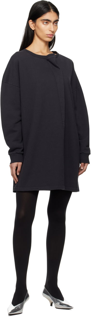 Šaty Maison Margiela MM6 Maison Margiela Sweat Jersey Darting Minidress Čierna | S52DA0050 M25014, 3
