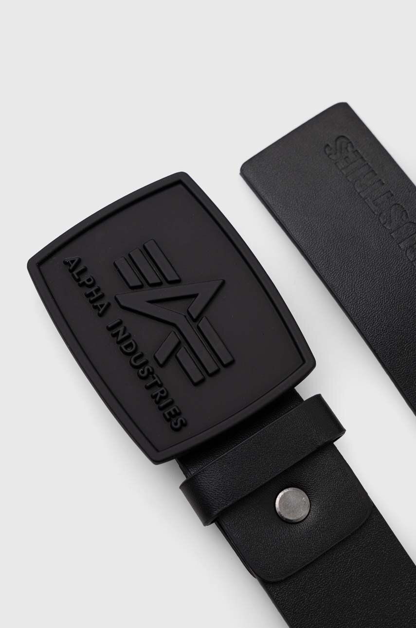 Opasok Alpha Industries Belt Čierna | 186905.03, 1