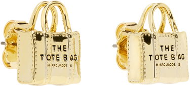 Náušnice Marc Jacobs Marc Jacobs 'The Tote Bag' Stud Earrings Metalická | 2P4JER001J86, 1