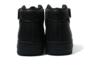 Tenisky a topánky BAPE Military Sta Mid "Black" Čierna | 1H30191006 BLK, 2