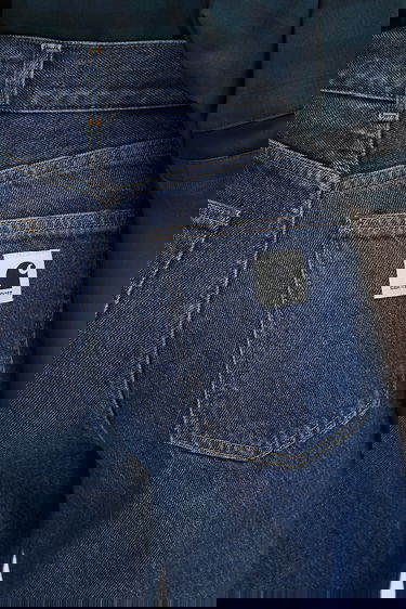 Džínsy Carhartt WIP High Waist Jane Pant Jeans Modrá | I030497.106, 3