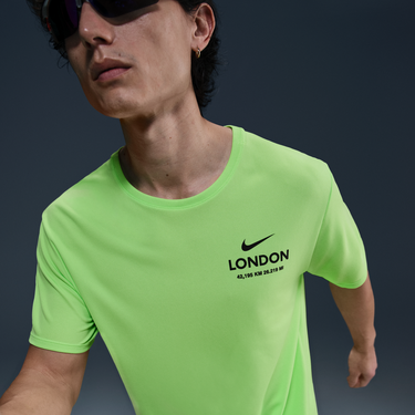 Tričko Nike Nike Miler Running T-Shirt Zelené | IF5753-337, 3