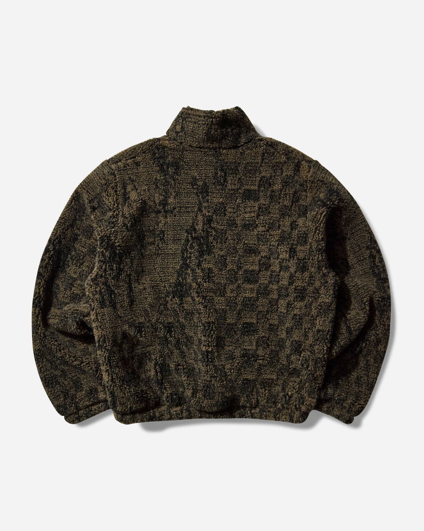 Bunda ROA Ewe Furry Jacket Hnedá | RBMW0506FA339 GRN0012