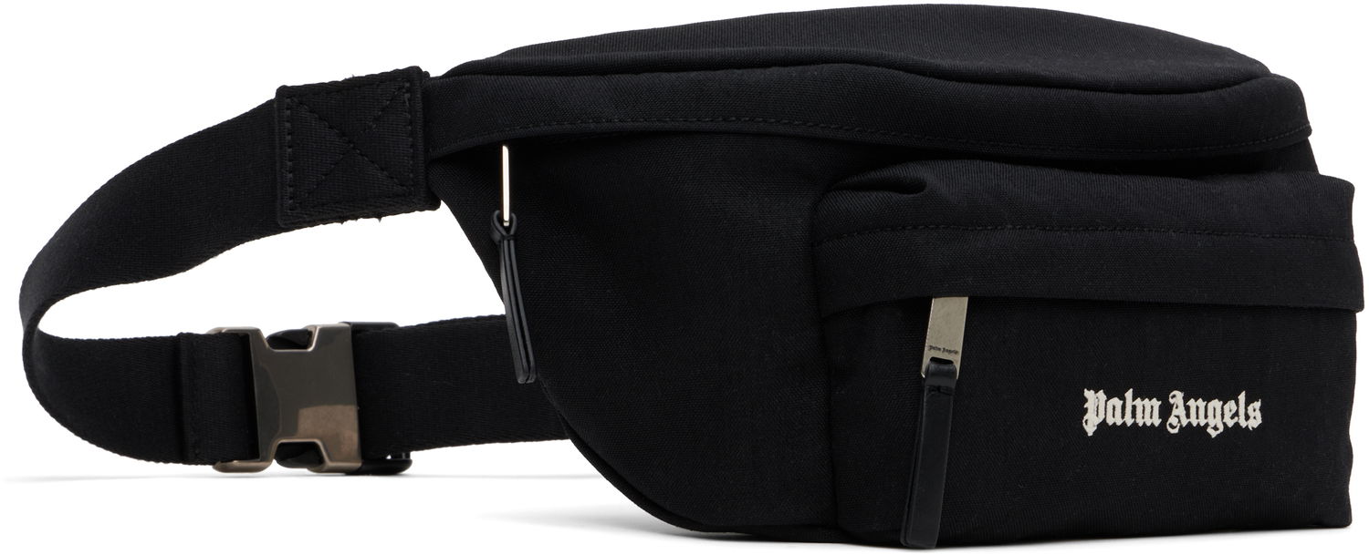 Ľadvinka Palm Angels Logo Fanny Pack Čierna | PMNO009C99FAB0011001, 1