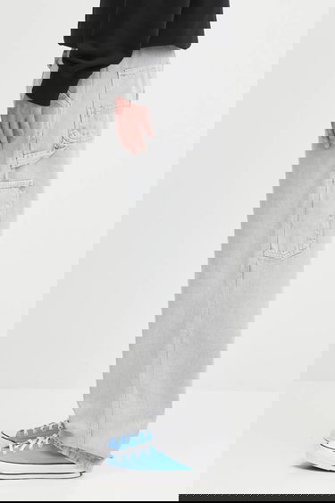 Nohavice Carhartt WIP Single Knee Pants Šedá | I035826-89.5F, 3