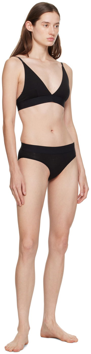 Podprsenka Baserange Two-Pack Triangle Bras Čierna | BRTR-BL-PACK2, 4