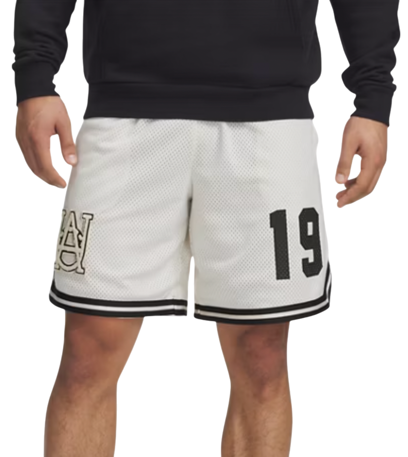 Šortky Under Armour Under Armour Courtside Hoops Shorts Biela | 1390120-279, 0