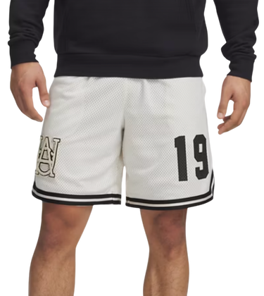 Šortky Under Armour Under Armour Courtside Hoops Shorts Biela | 1390120-279, 0